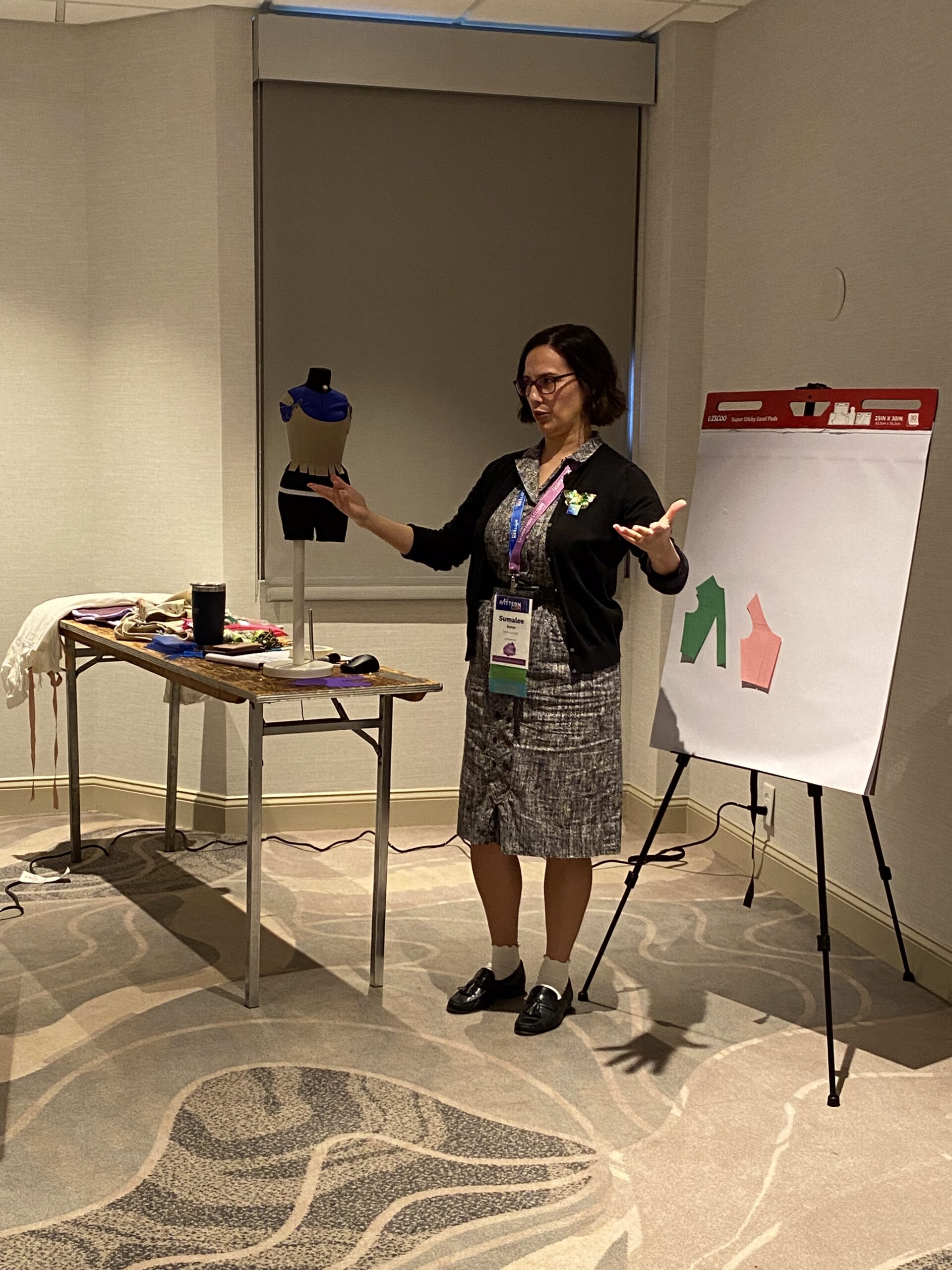 Tricia with a guest at the FITabulous FIT Retreat Weekend